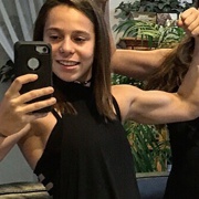 Teen muscle girl Gymnast Millie